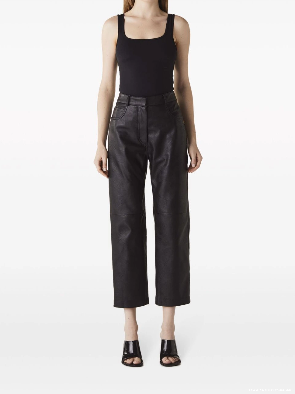 Cheap Women Iconic McCartney Stella trousers cropped Altermat 0725